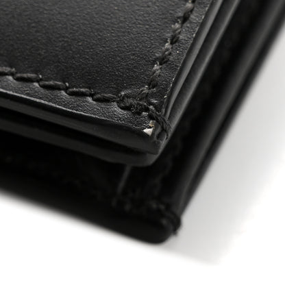 Versace Calfskin Medusa Barocco Rodeo Print Card Holder Wallet Black Multicolor 8 of 10