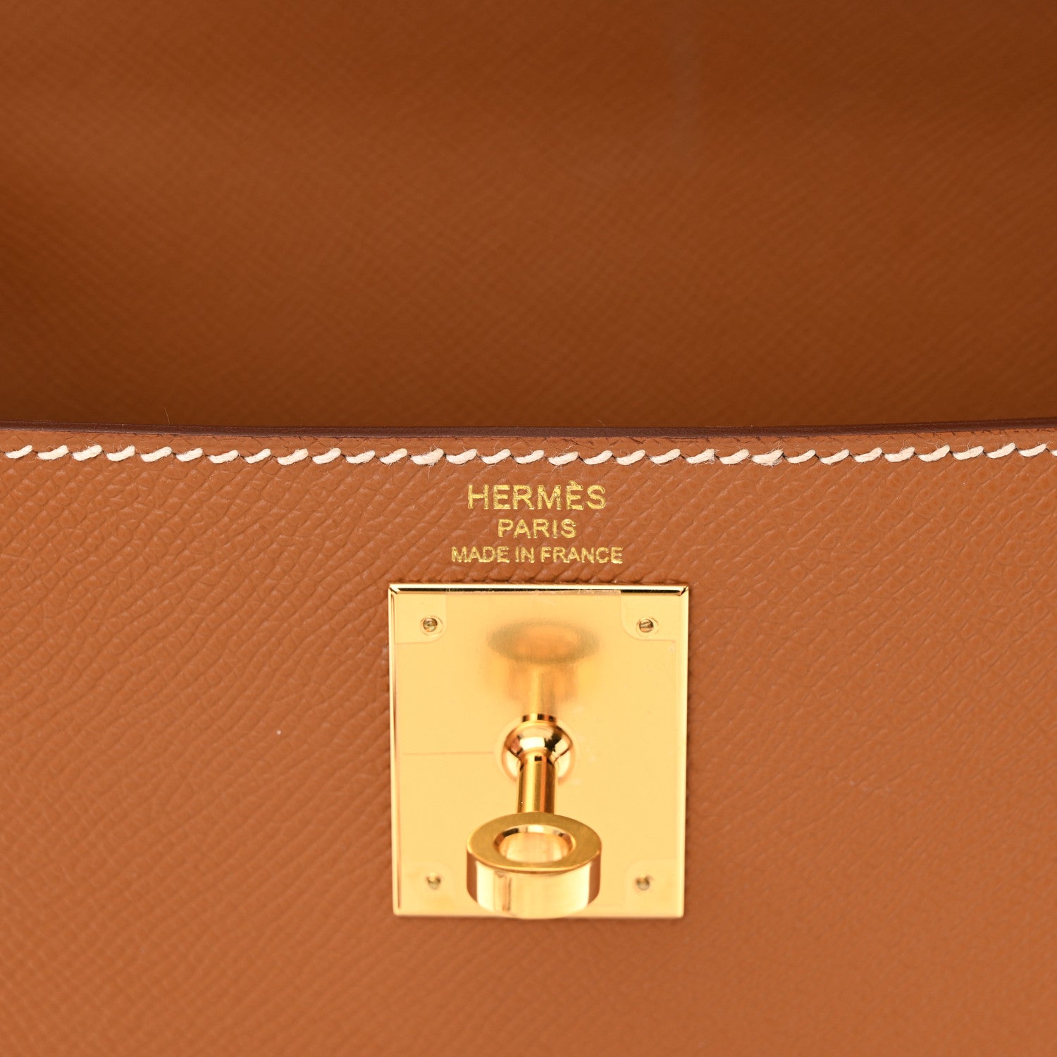 Hermes Epsom Kelly Sellier 28 Gold 6 of 11