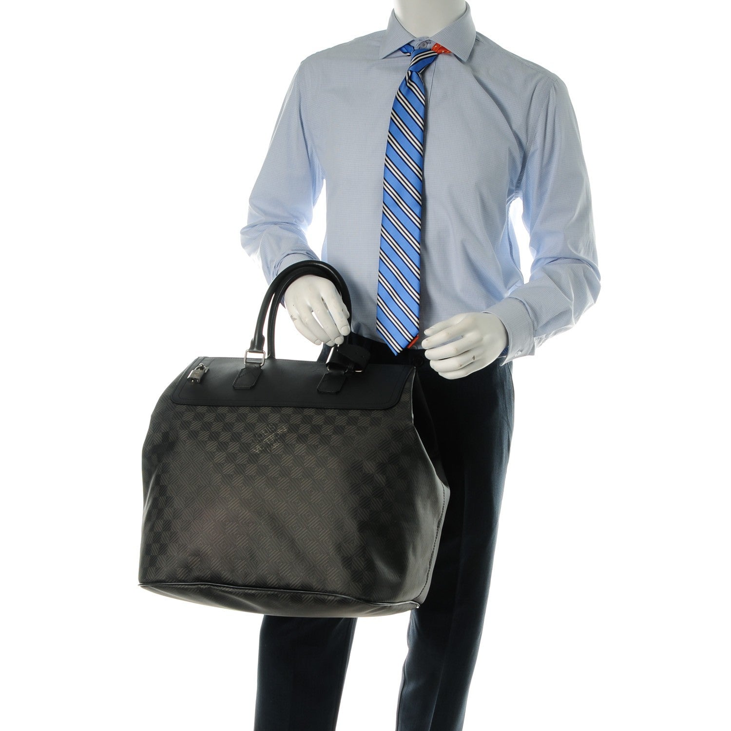 Louis Vuitton Damier Carbone Weekender PM I8 2 of 9