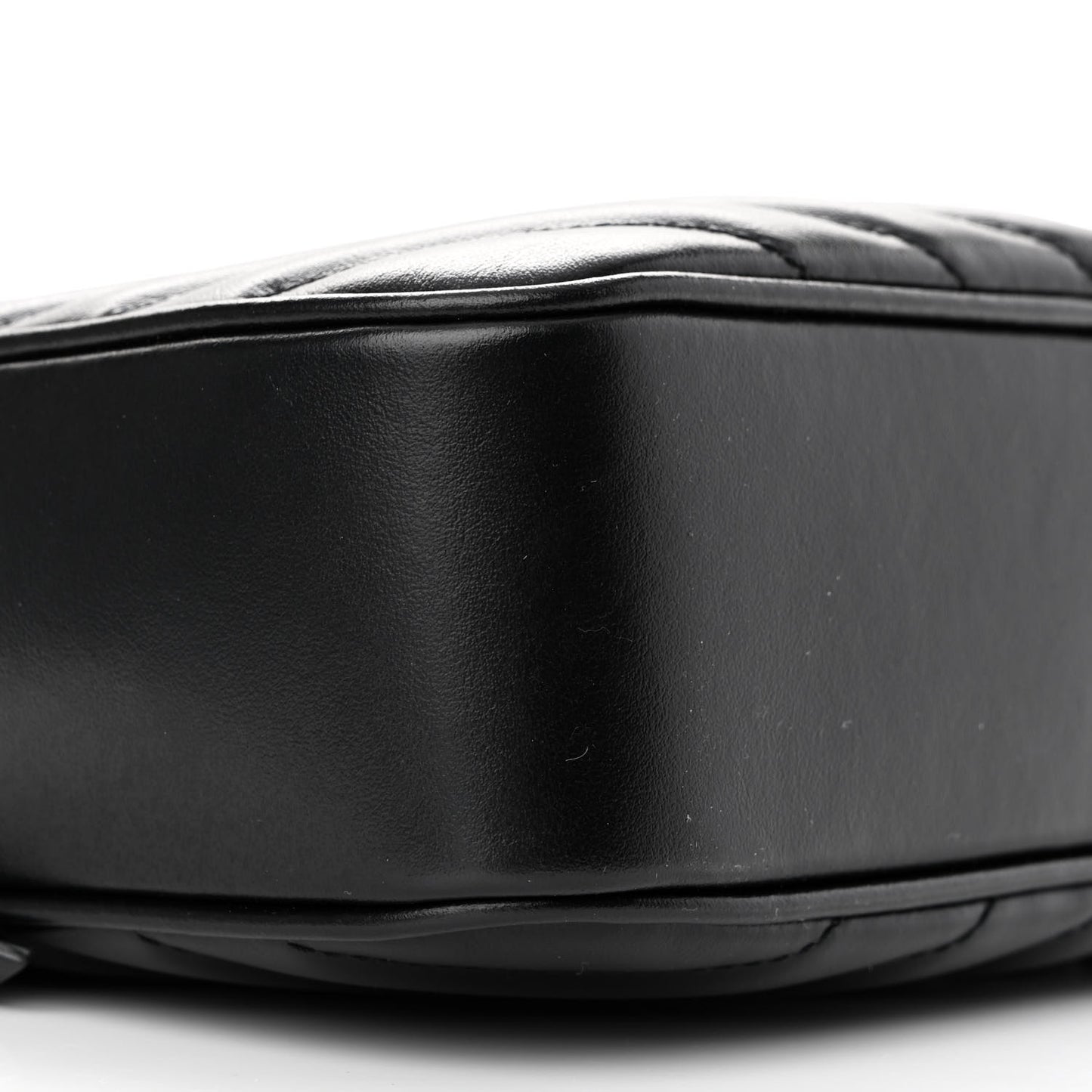 Calfskin Matelasse Monogram Lou Camera Bag Black