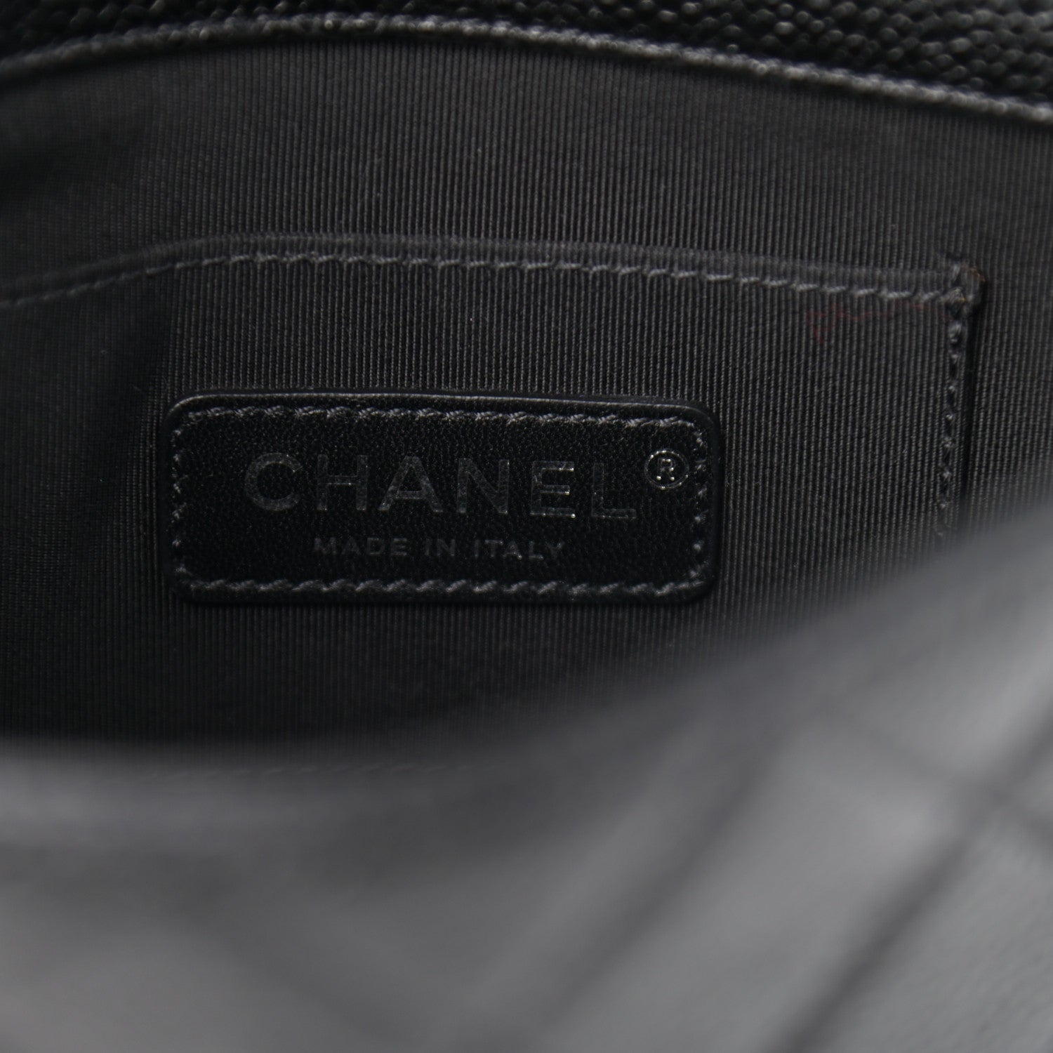 Chanel Caviar Quilted Incognito Mini Square Flap Black 6 of 11