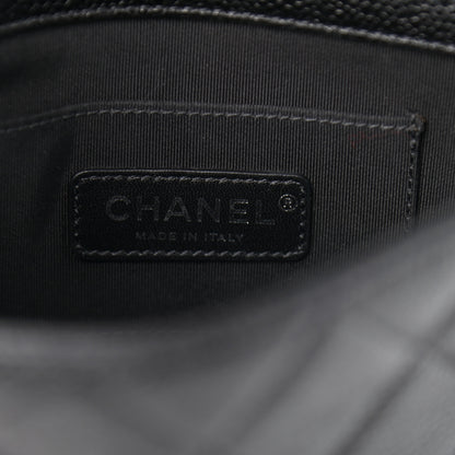 Chanel Caviar Quilted Incognito Mini Square Flap Black 6 of 11