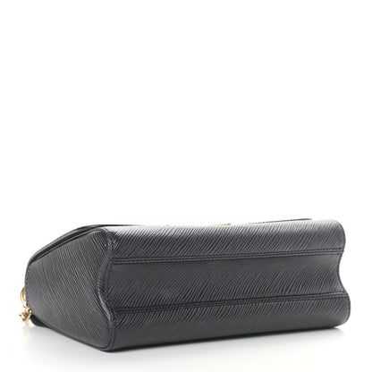 Louis Vuitton Epi Twist Shoulder Bag MM Black 4 of 10