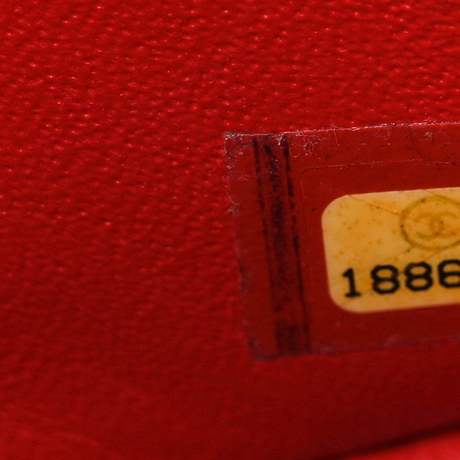 Chanel Lambskin Quilted Mini Rectangular Flap Red 7 of 11