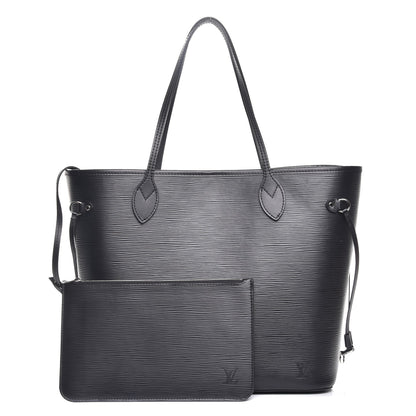 Louis Vuitton Epi Neverfull MM Black 1 of 9