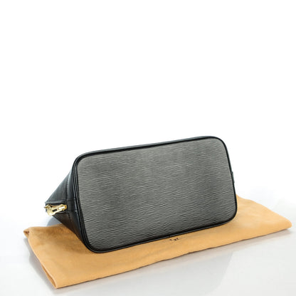 Louis Vuitton Epi Alma PM Black 4 of 7