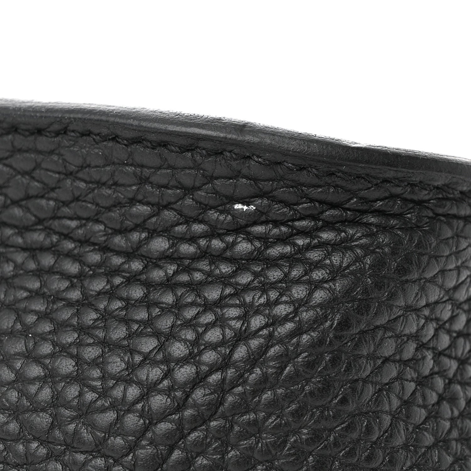 Hermes Taurillon Clemence Halzan 31 GM Black 11 of 13