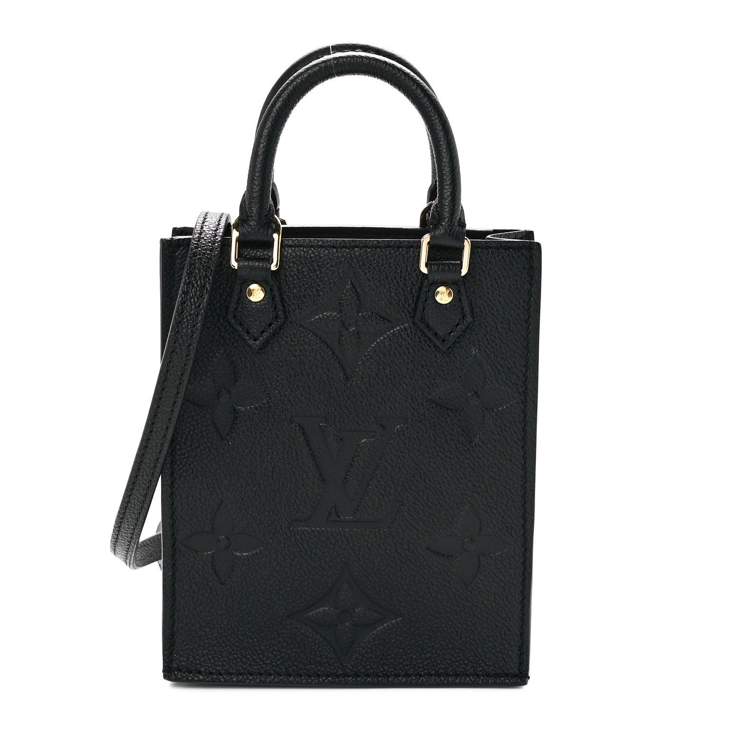 Louis Vuitton Empreinte Monogram Giant Petit Sac Plat Black 1 of 11