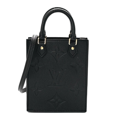 Louis Vuitton Empreinte Monogram Giant Petit Sac Plat Black 1 of 11