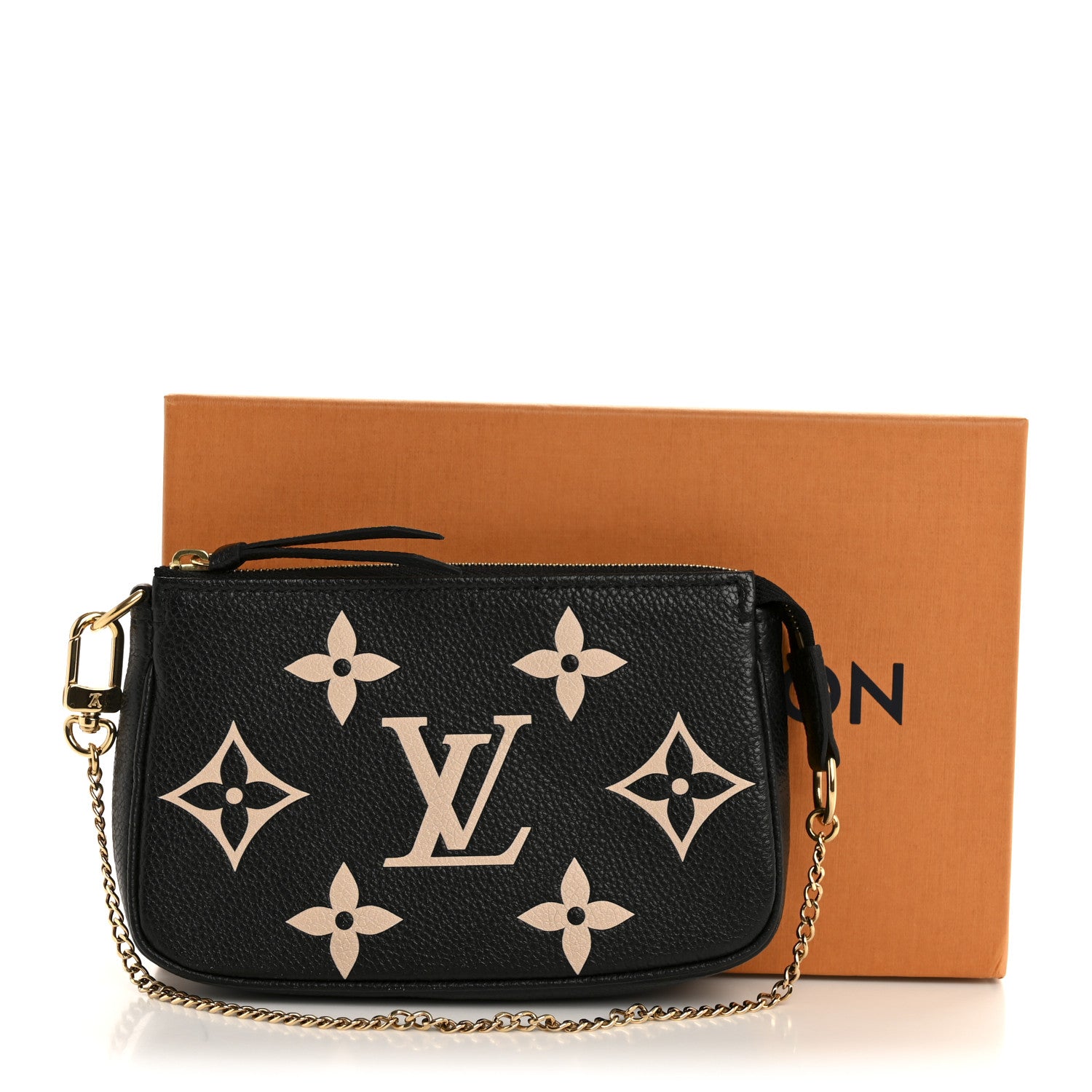 Louis Vuitton Empreinte Monogram Giant Mini Pochette Accessories Black 7 of 7