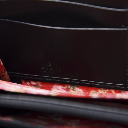 Gucci Calfskin Web Trapuntata GG Zip Around Wallet Black 8 of 9