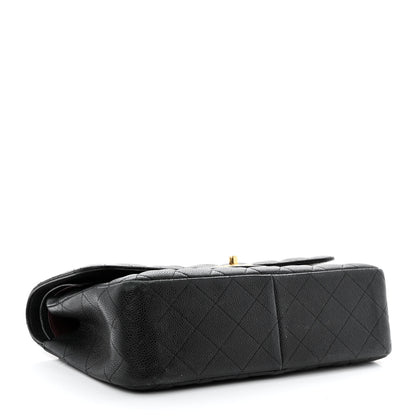 Chanel Caviar Quilted Jumbo Double Flap Black 4 of 19