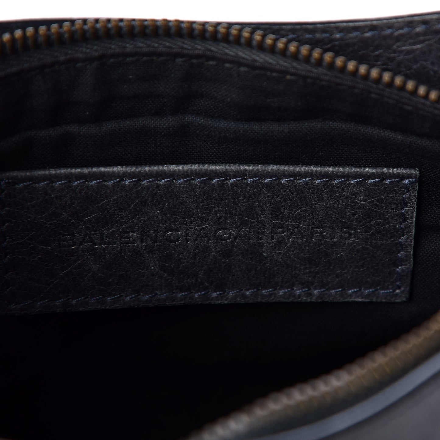 Chevre Porte Toilette Makeup Clutch Anthracite
