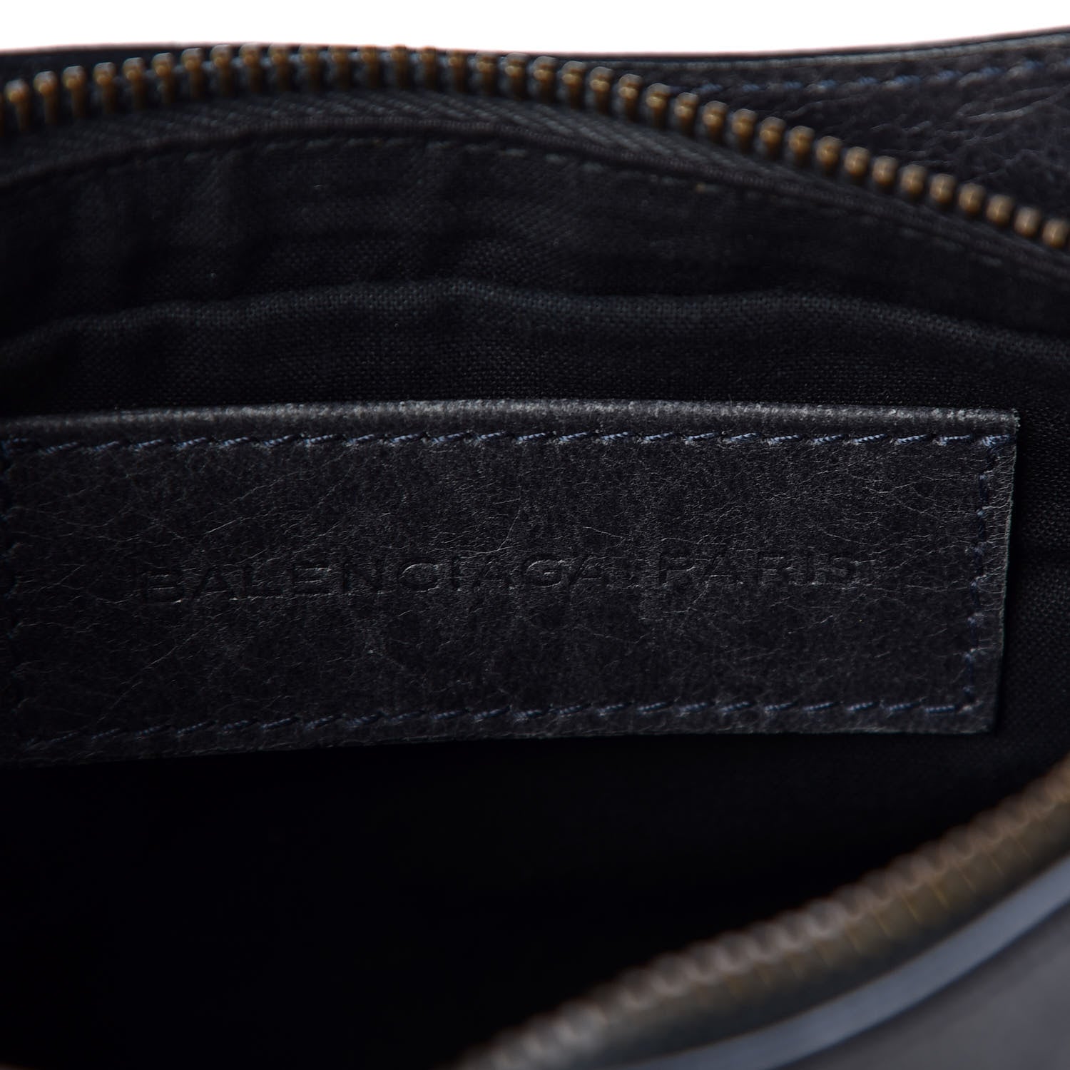 Balenciaga Chevre Porte Toilette Makeup Clutch Anthracite 9 of 10