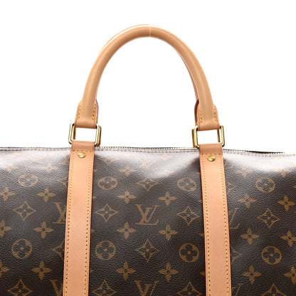 Louis Vuitton Monogram Keepall Bandouliere 55 4 of 10