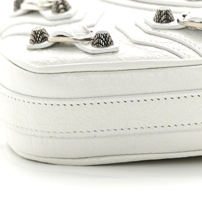Balenciaga Agneau Arena Mini Le Cagole Heart Bag Optic White 10 of 14