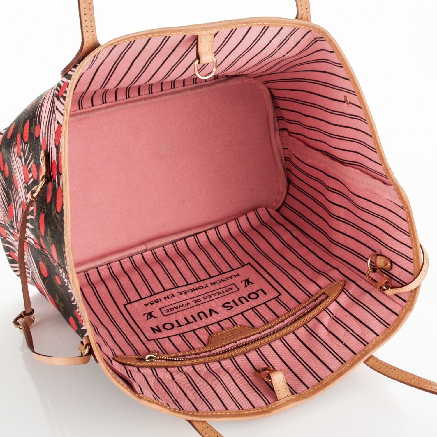Louis Vuitton Monogram Jungle Dots Neo Neverfull MM Sugar Pink Poppy 5 of 8