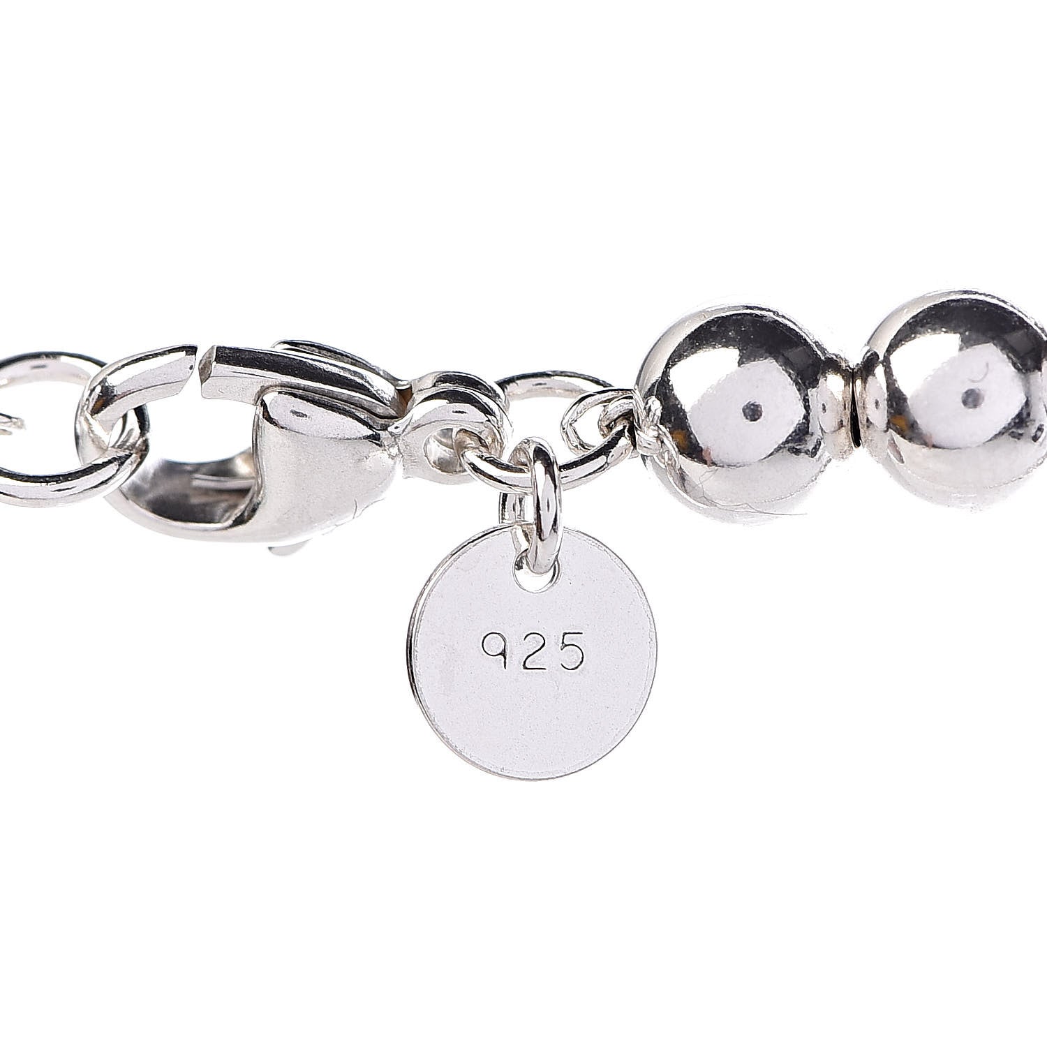 Tiffany Sterling Silver HardWear Graduated Ball Necklace 4 of 6