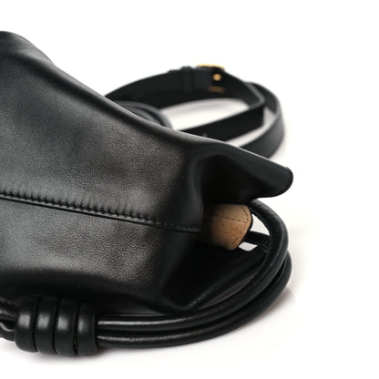 Loewe Shiny Nappa Calfskin Small Paseo Bag Black 9 of 9