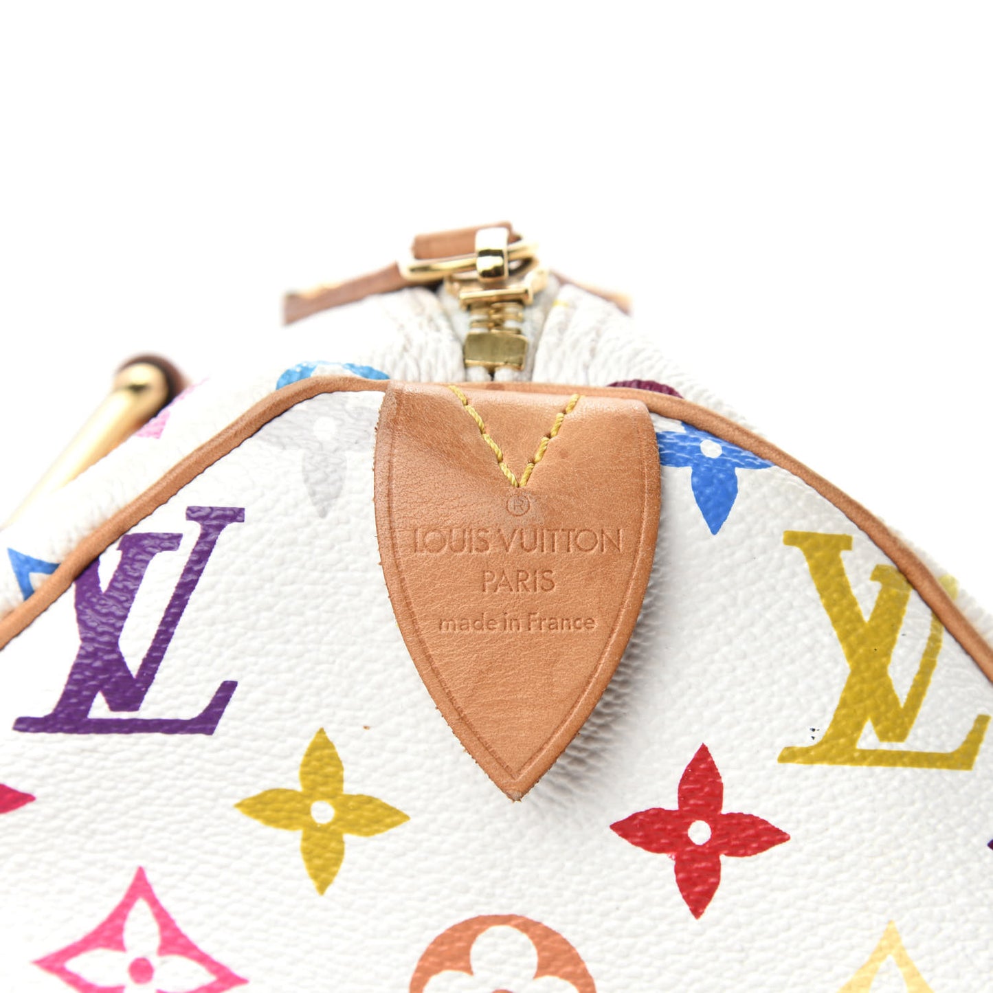 Monogram Multicolor Speedy 30 White