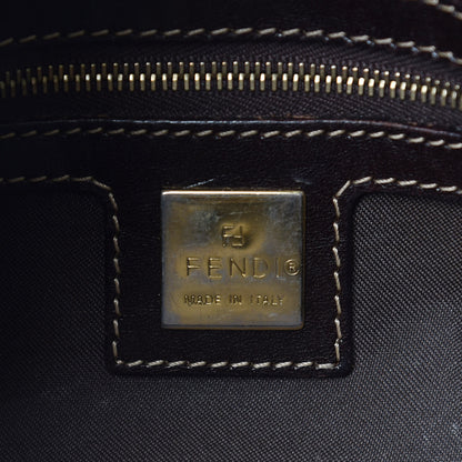 Fendi Vinyl Zucchino Baguette Tobacco 6 of 11