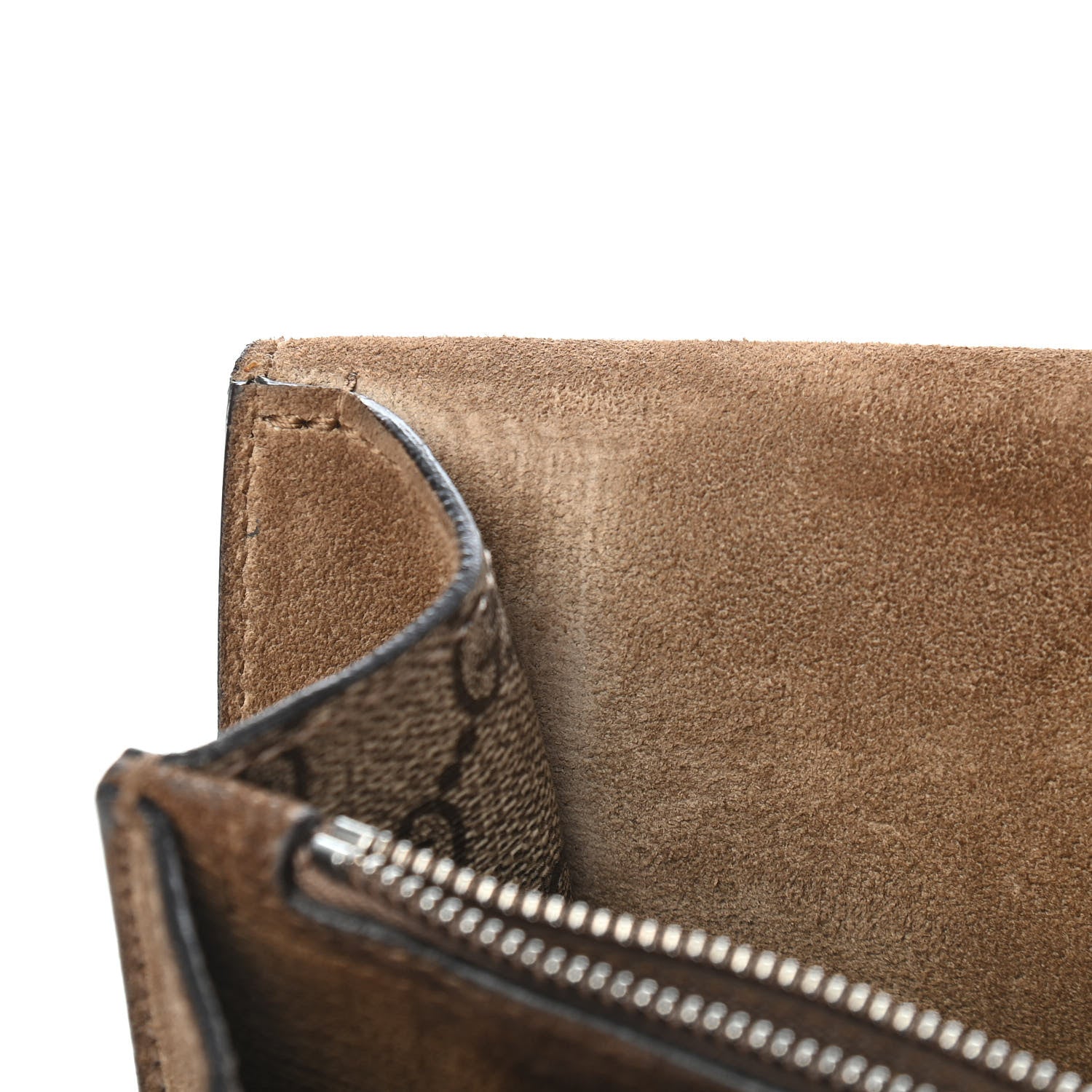 Gucci GG Supreme Monogram Medium Dionysus Shoulder Bag Taupe 11 of 12