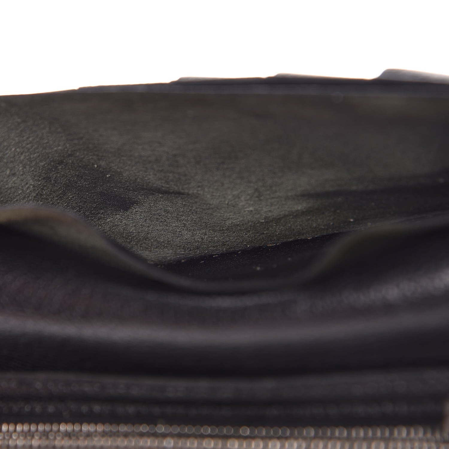 Hermes Lizard Bearn Gusset Wallet Black 12 of 14