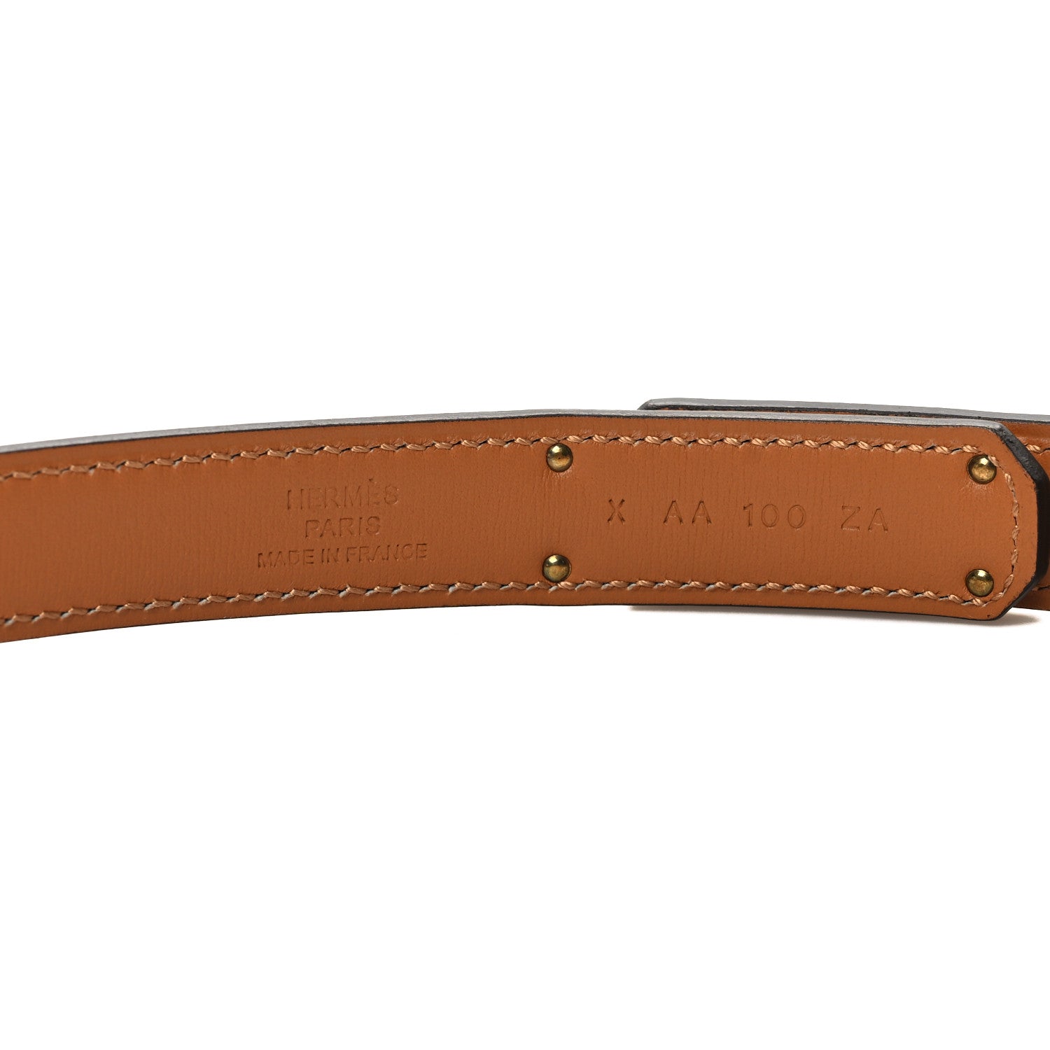 Hermes Epsom Kelly Belt Gold 3 of 3