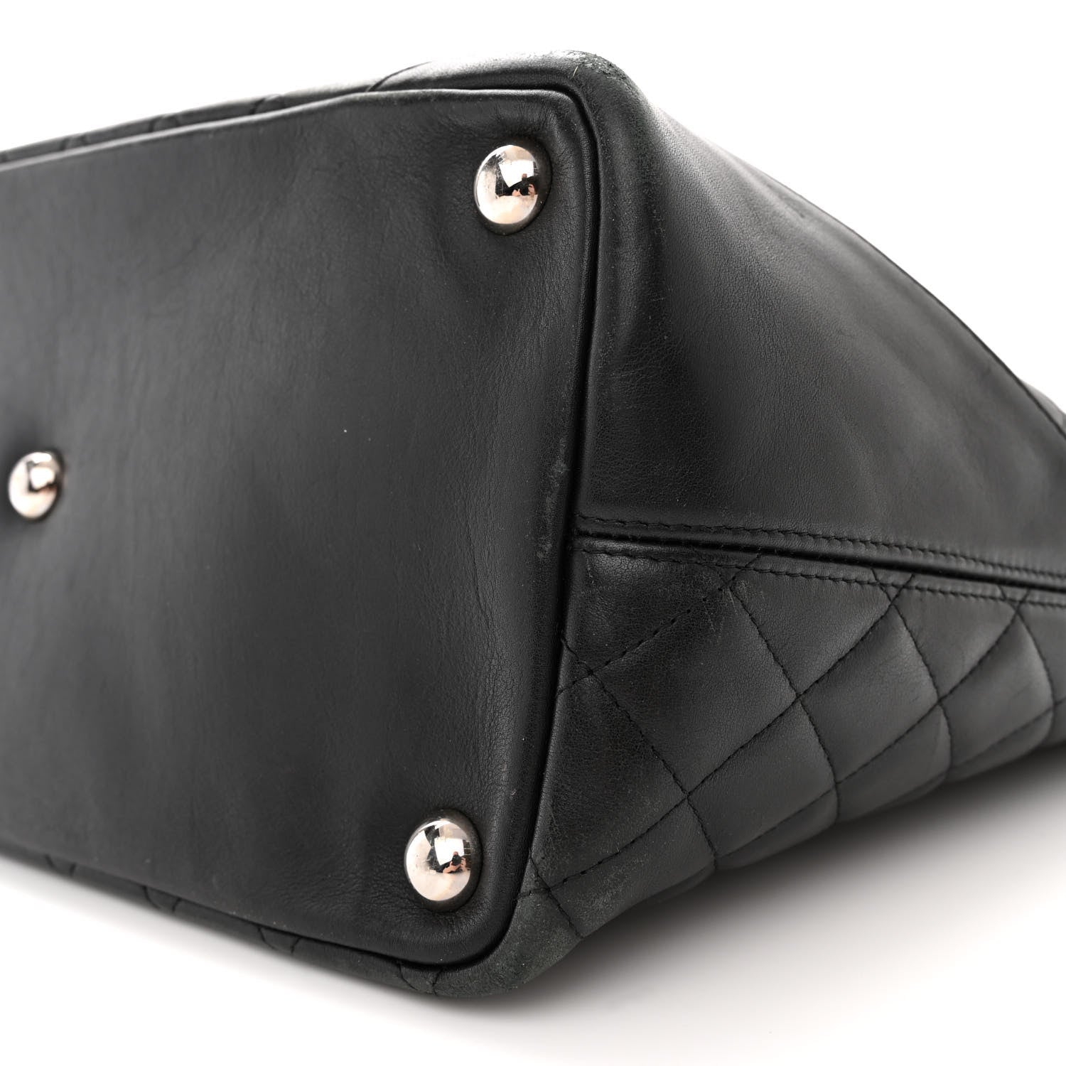 Chanel Calfskin Quilted Large Cambon Tote Black 10 of 25