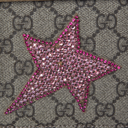 Gucci GG Supreme Monogram Shooting Star Embroidered Medium Dionysus Shoulder Bag Beige 14 of 16