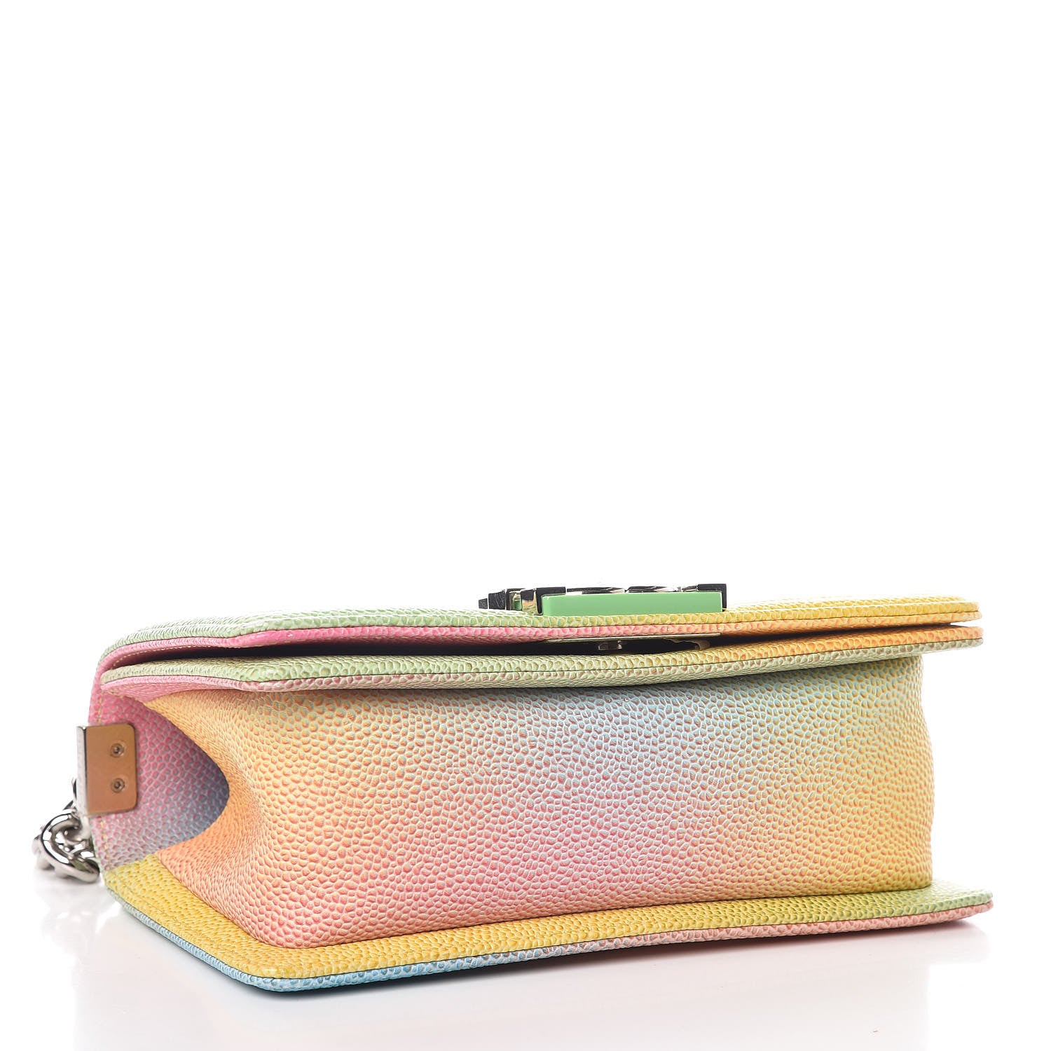 Chanel Caviar Quilted Small Cuba Rainbow Boy Flap Multicolor 4 of 11