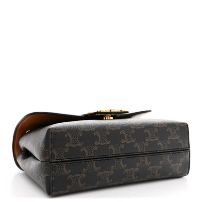 Celine Triomphe Canvas Teen Victoire  Tan 4 of 10