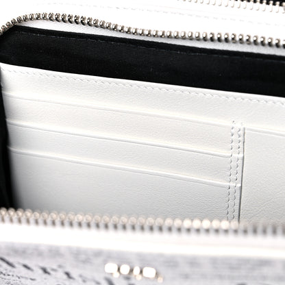 Christian Dior X DANIEL ARSHAM Grained Calfskin Newspaper Messenger White 9 of 10