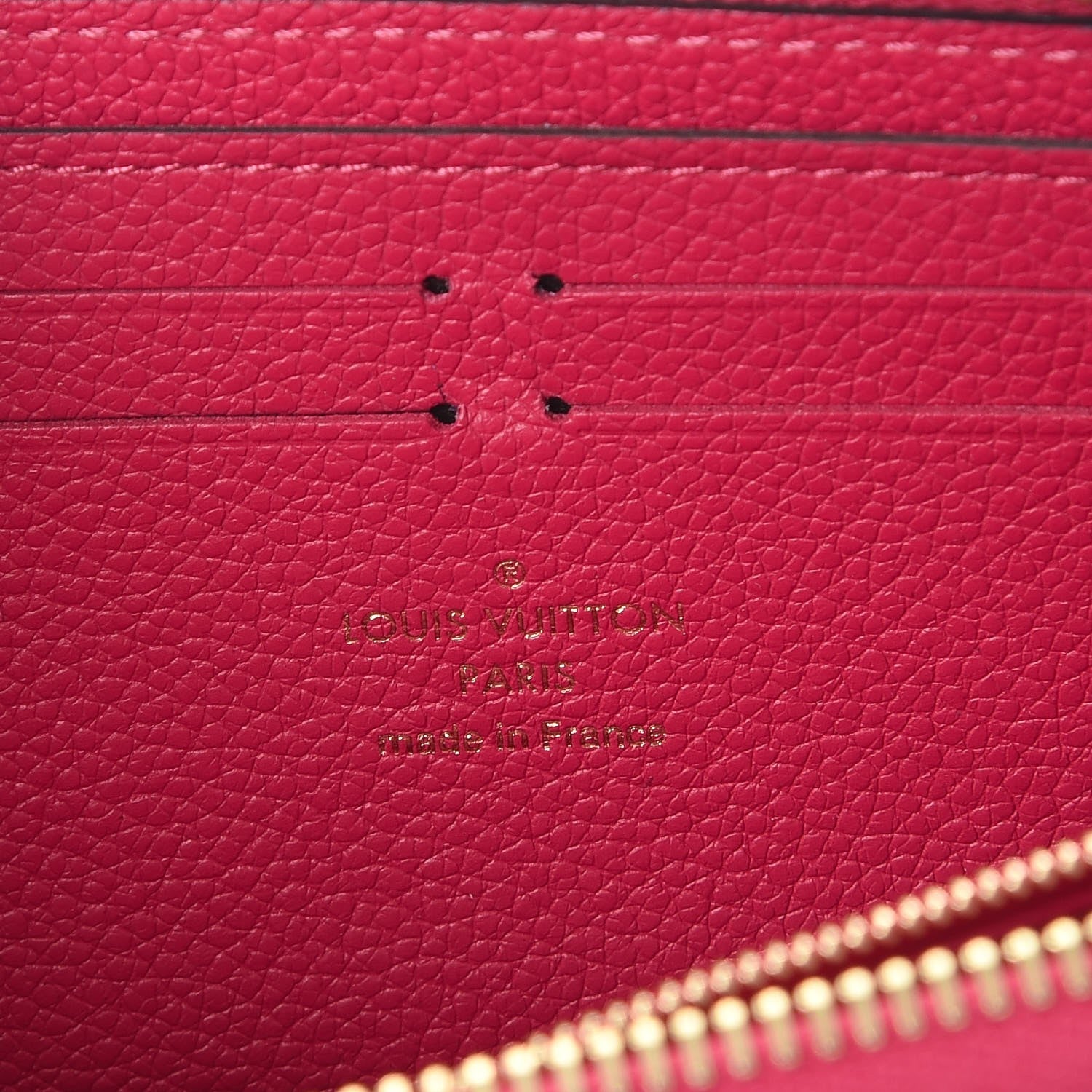 Louis Vuitton Empreinte Clemence Wallet Freesia 6 of 8