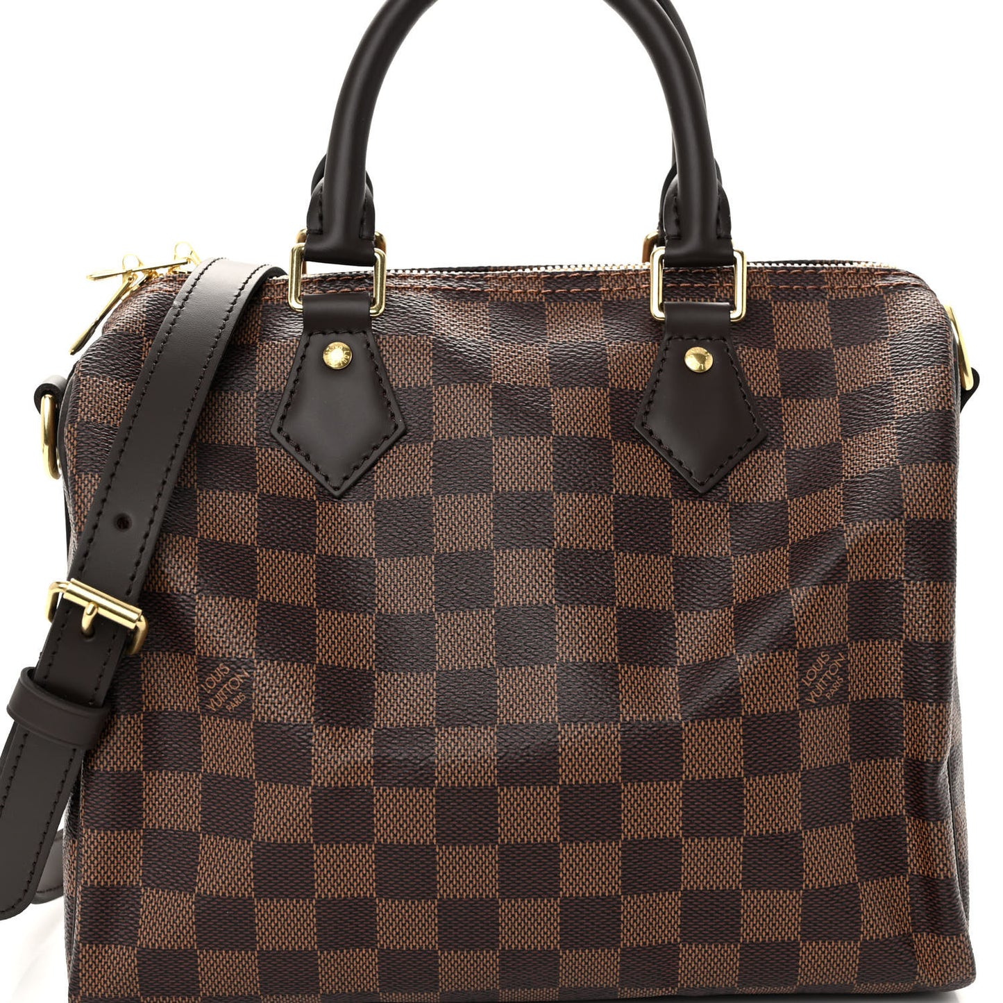 Damier Ebene Speedy Bandouliere 25