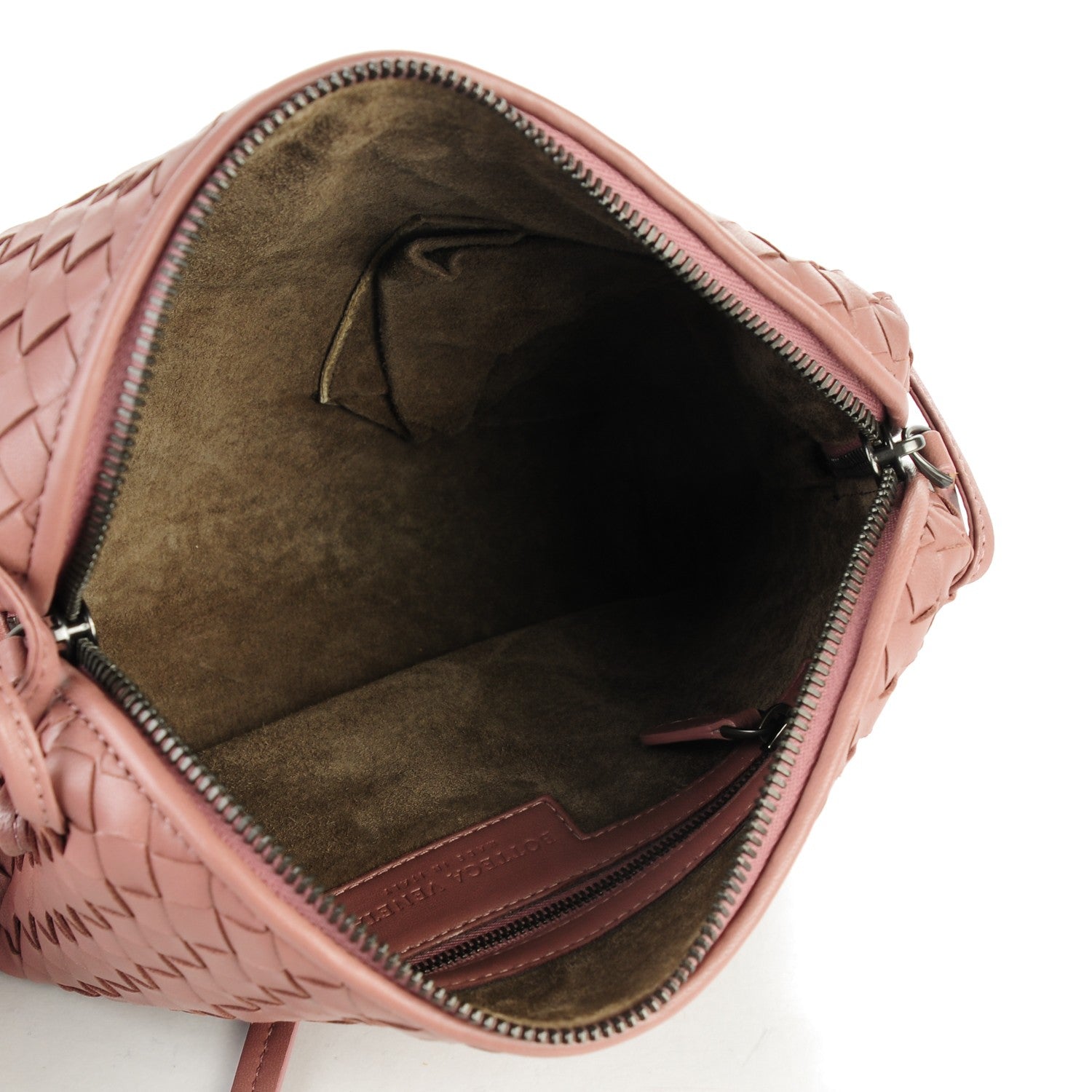 Bottega Veneta Nappa Intrecciato Pillow Crossbody Messenger Dusty Rose 5 of 8