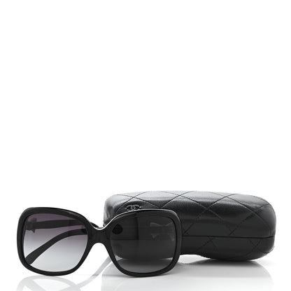 Chanel Acetate CC Bow Sunglasses 5171 Black White 8 of 8