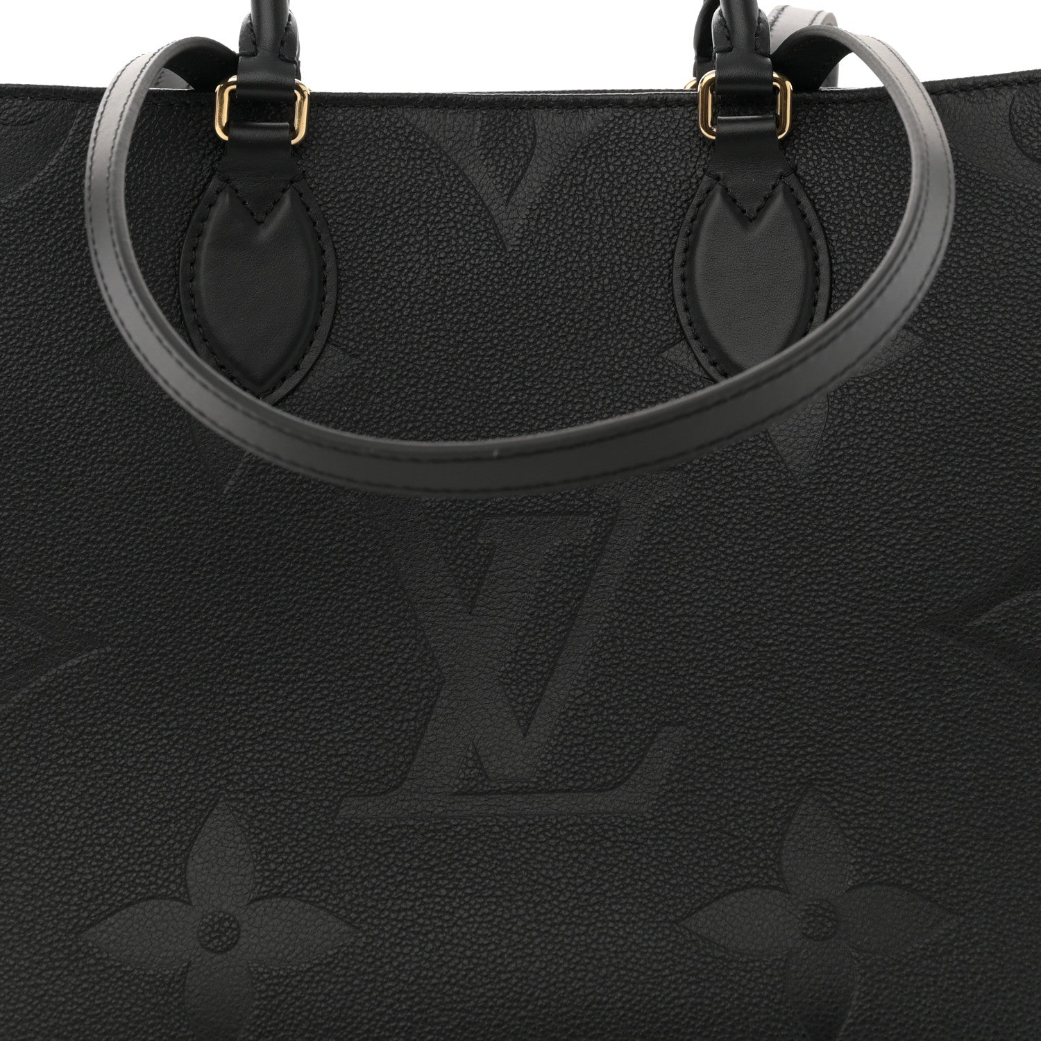 Louis Vuitton Empreinte Monogram Giant Onthego MM Black 7 of 9