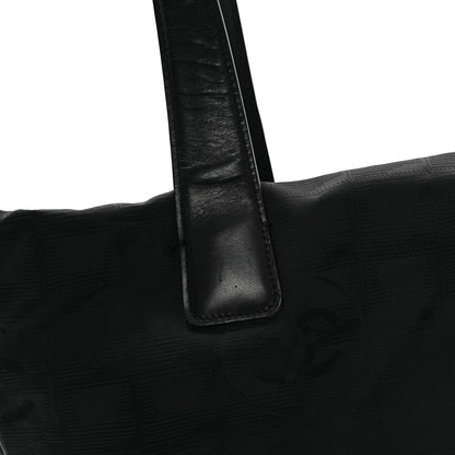 Chanel Nylon Medium Travel Tote Black 12 of 12
