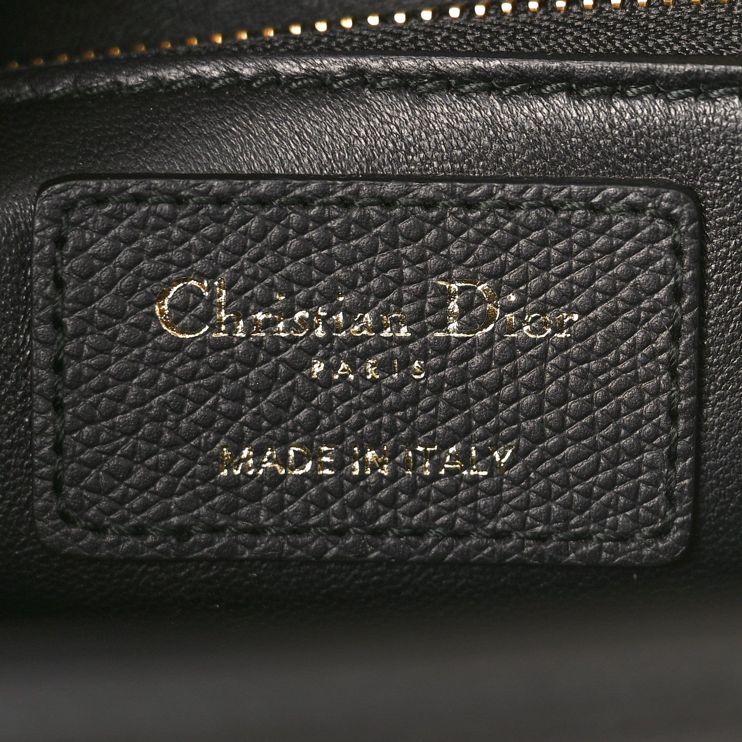 Christian Dior Grained Calfskin 30 Montaigne Flap Bag Black 6 of 8