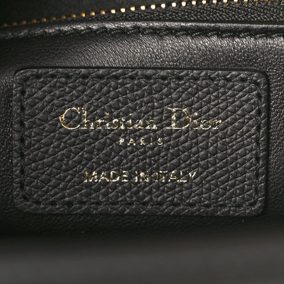 Christian Dior Grained Calfskin 30 Montaigne Flap Bag Black 6 of 8