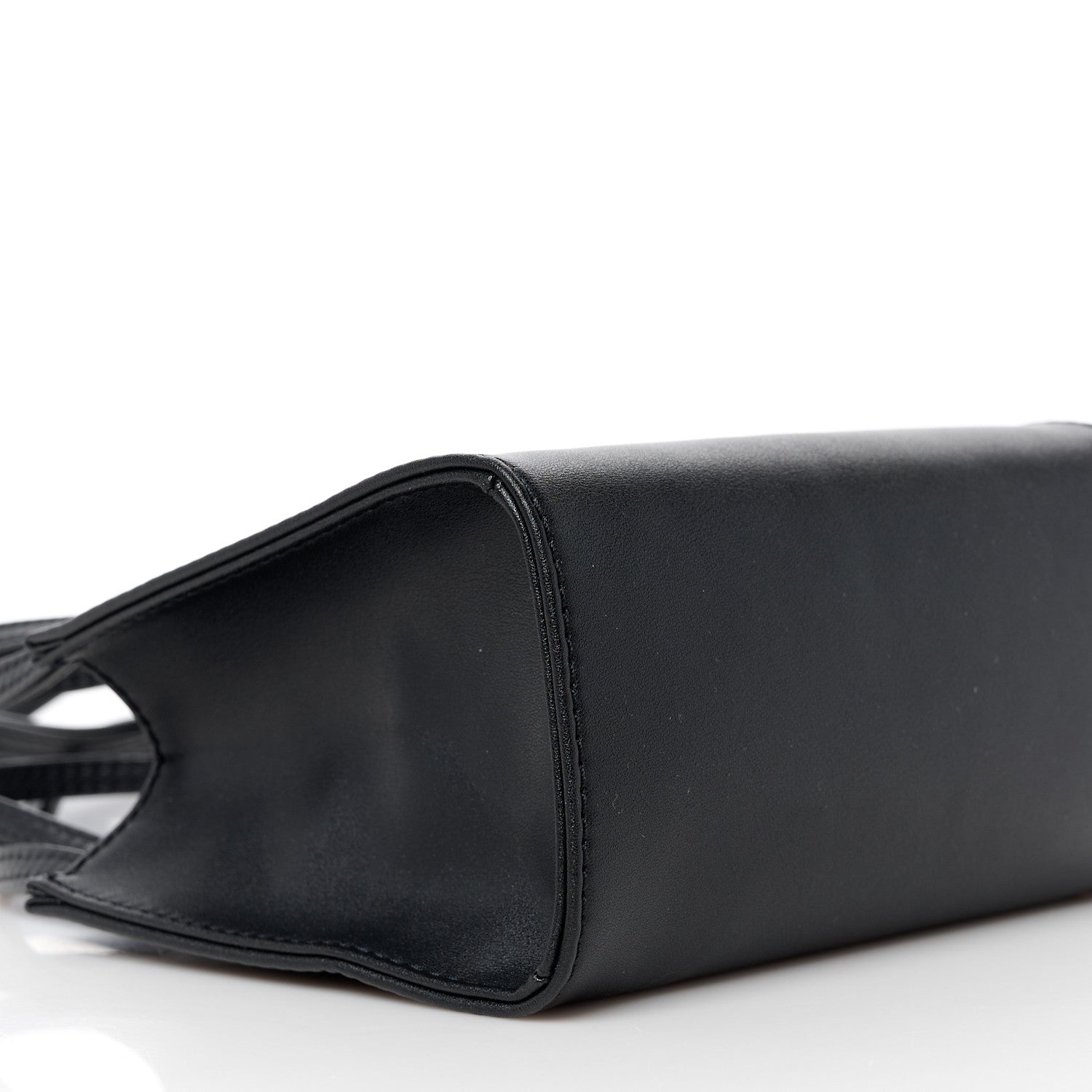 Telfar Vegan Leather Small Shopping Bag Black 9 of 10