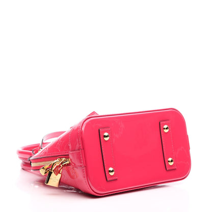 Louis Vuitton Vernis Alma BB Hot Pink 4 of 8