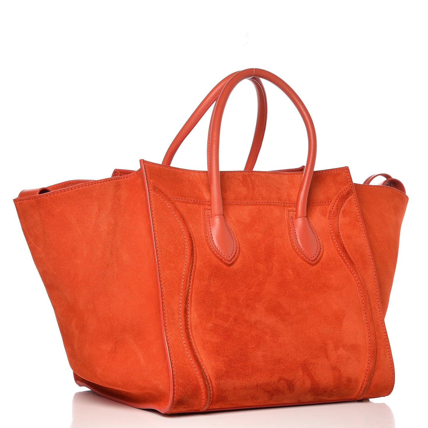 Nubuck Medium Phantom Luggage Bright Orange