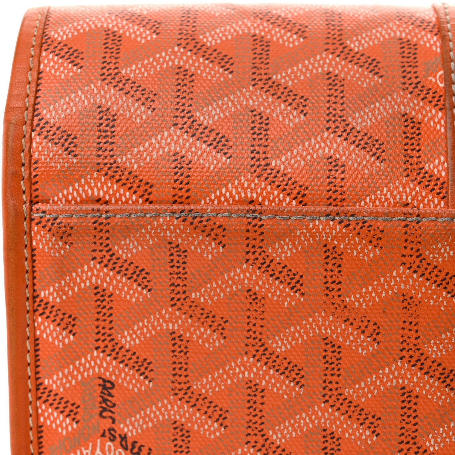 Goyard Goyardine Belvedere II PM Messenger Bag Orange 18 of 19