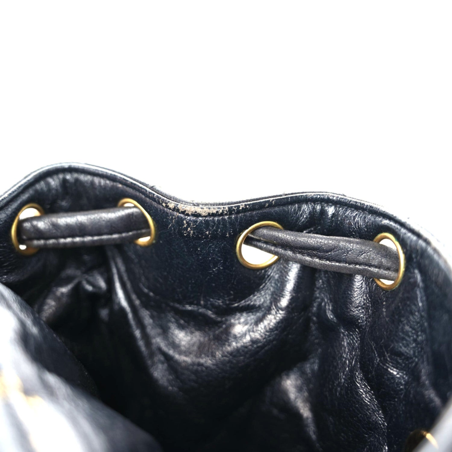 Chanel Lambskin Quilted Backpack Black 21 of 24
