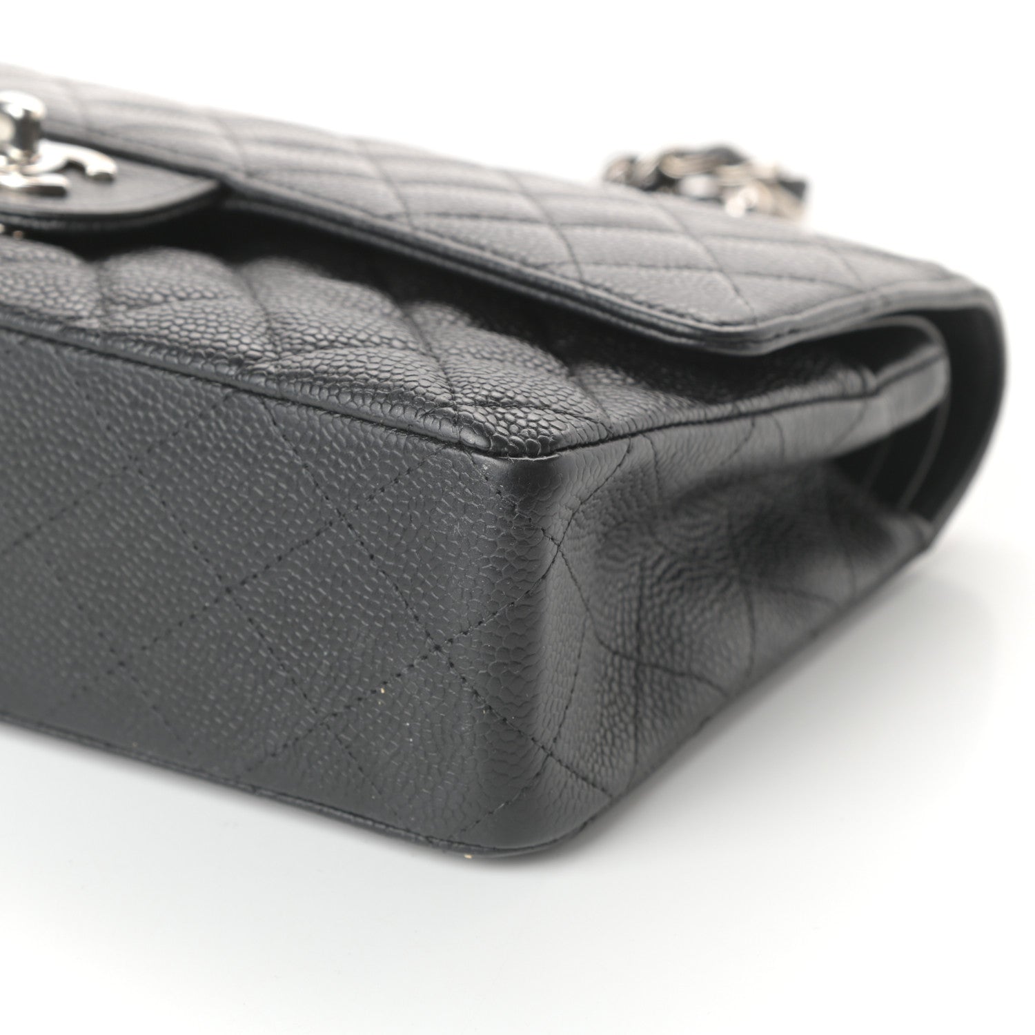Chanel Caviar Quilted Medium Double Flap Black 10 of 10