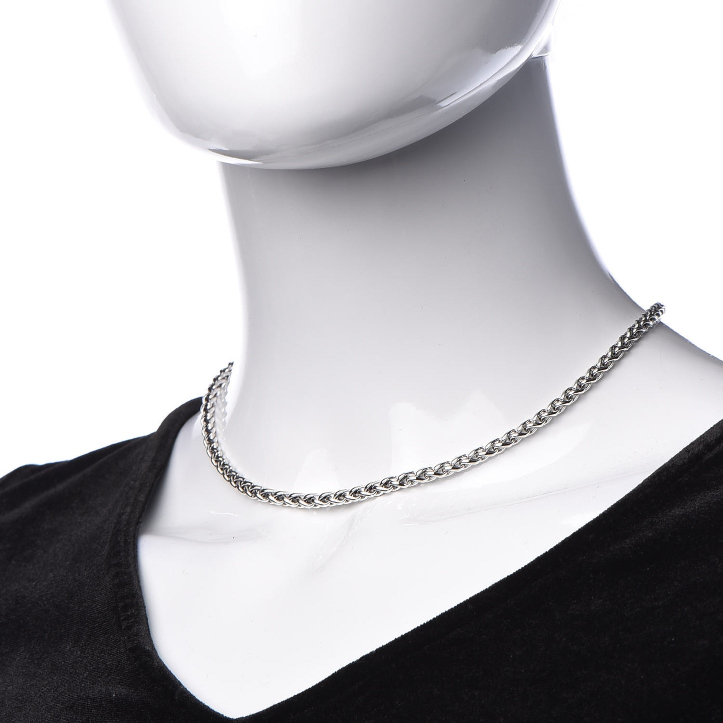 Sterling Silver Wheat Chain Necklace
