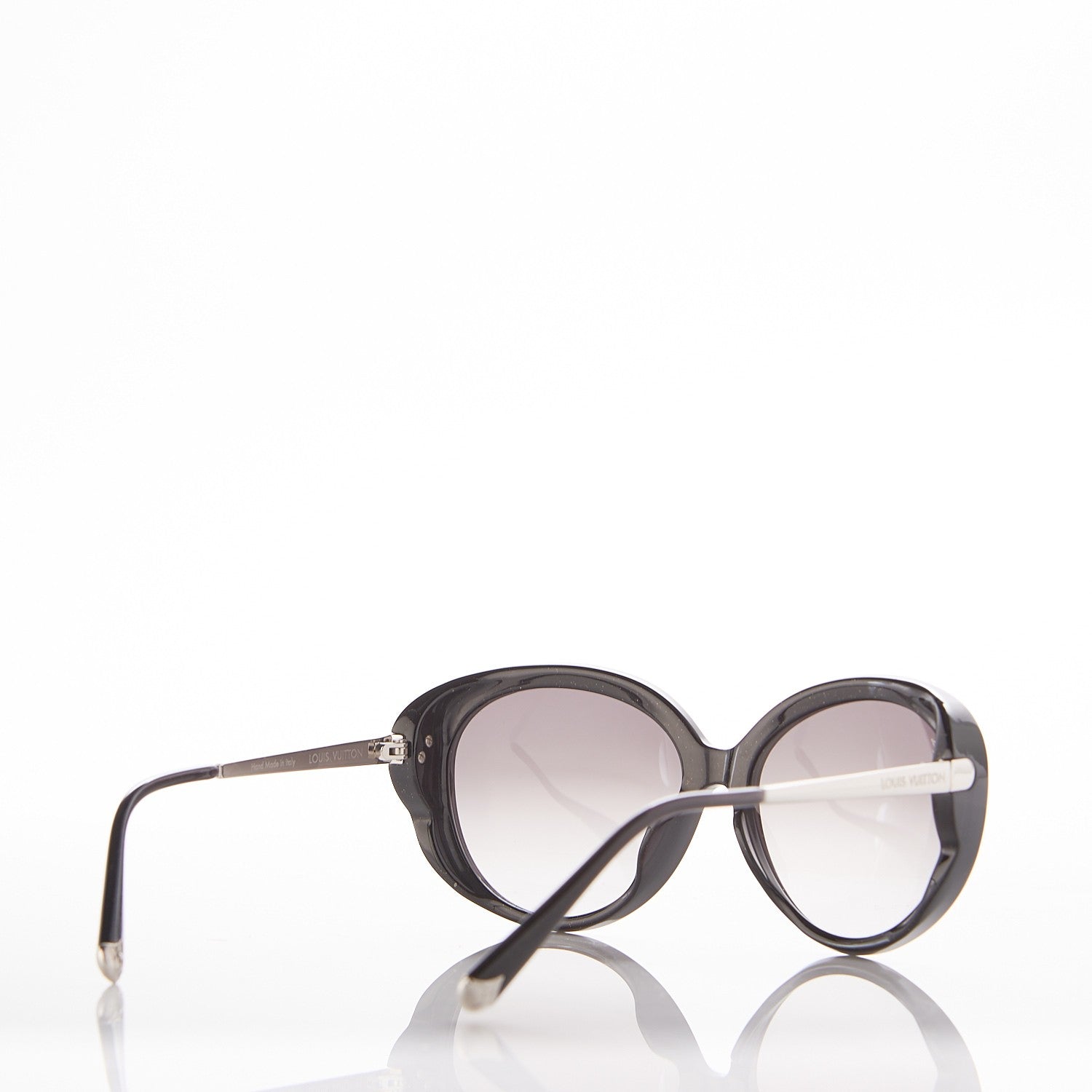 Louis Vuitton Bluebell Sunglasses Z0693W Black Glitter 4 of 7