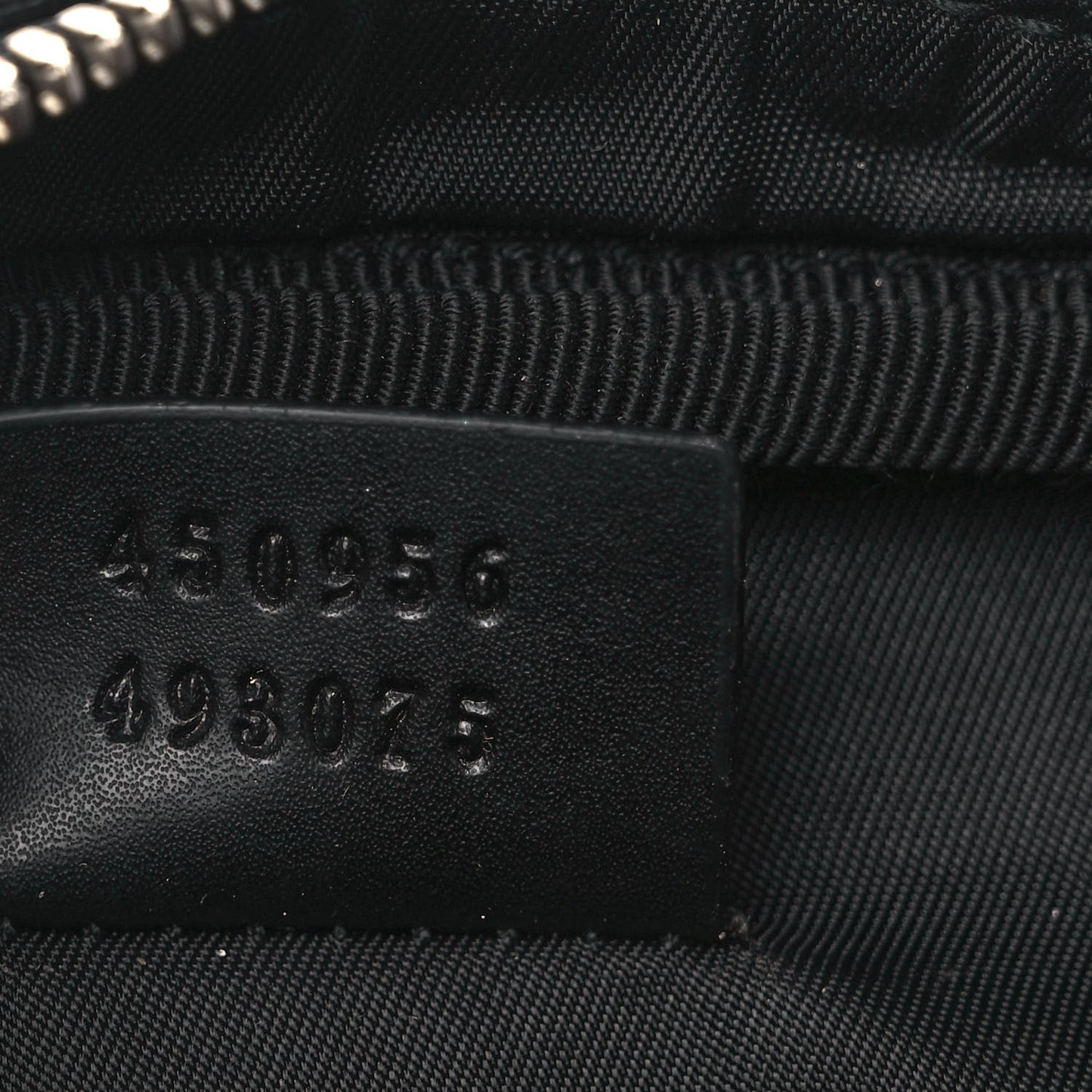 GG Supreme Monogram Web Belt Bag Black